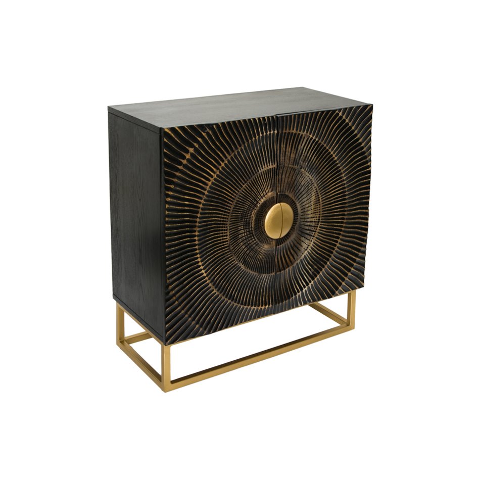 Dresser Bailey compact, mango wood/mdf/metal, 36x76x76cm