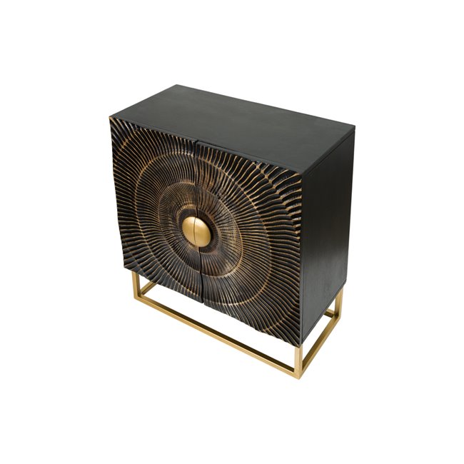 Dresser Bailey compact, mango wood/mdf/metal, 36x76x76cm