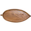Acacia wood plate, 36x16x1.9cm