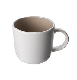 Two colored mug, beige, 13.5x9.3x10cm
