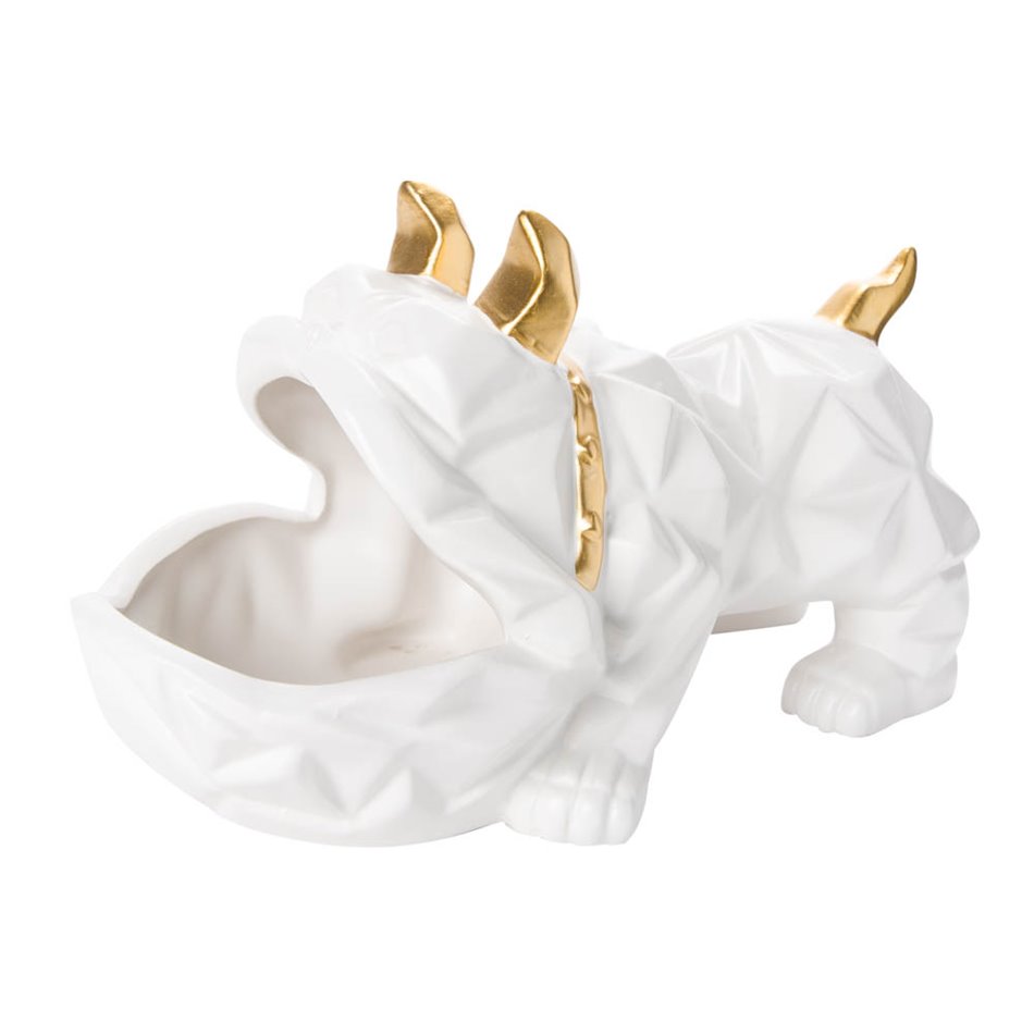 Decorative trinket tray, ceramic