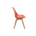 Chair Baya, teraccotta, H81x47cm, seat height 45cm
