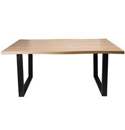 Dining table Trave, oak wood veneer,180x88.5x76.5cm
