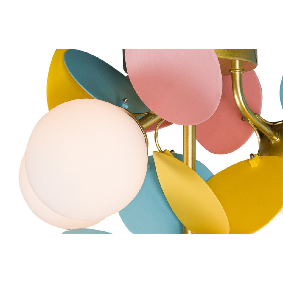 Pendant lamp Yarpenna 4C, D35cm, G9x4