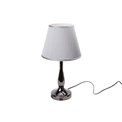 Table lamp Follebo, D250xH46.5cm, grey shade/black chrome