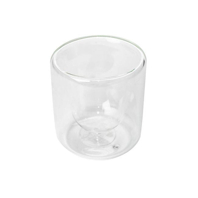 Double wall mug, glass, 200 ml D8