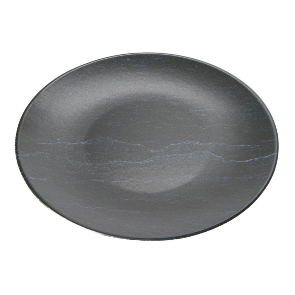 Dessert plate Cadence, grey, D20cm 