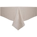 Tablecloth, cotton, beige, 140x250cm