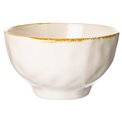 Bowl Organicl, beige-white D15cm