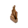 Acacia wood cutting board set