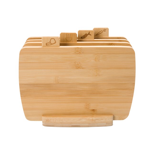 Bamboo cutting board set