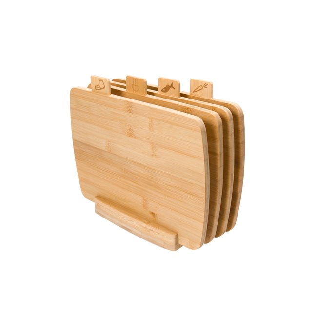 Bamboo cutting board set