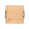 Bamboo tray Gastro Chic, 34x33x4.5cm