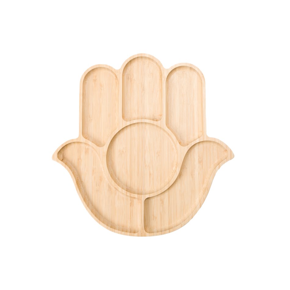 Bamboo serving plate Handy, 30.5x30.5x1.6cm