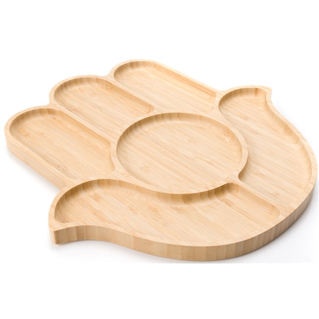 Bamboo serving plate Handy, 30.5x30.5x1.6cm