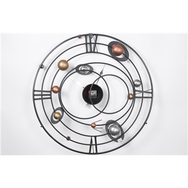 Wall clock Miterdorf, D80x14cm