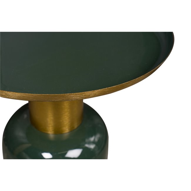 Стол Lilla, латунь, роспись эмалью, D41x41см