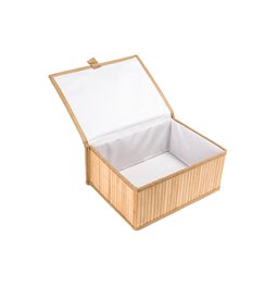 Basket, bamboo M, H13.5x29x22.5cm