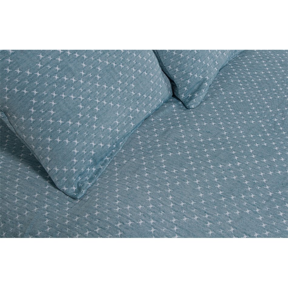 Bed cover More, blue, 160x220cm