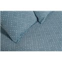 Bed cover More, blue, 160x220cm