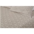 Bed cover Metry, linen, 160x220cm