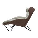 Кресло для отдыха Dandy SK-15,зеленый/коричневый, 91x125x75cm, высота сиденья 40cm