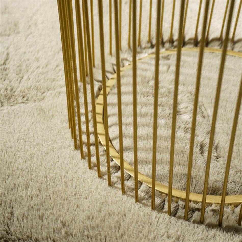 Carpet Laheaven, taupe, D120cm