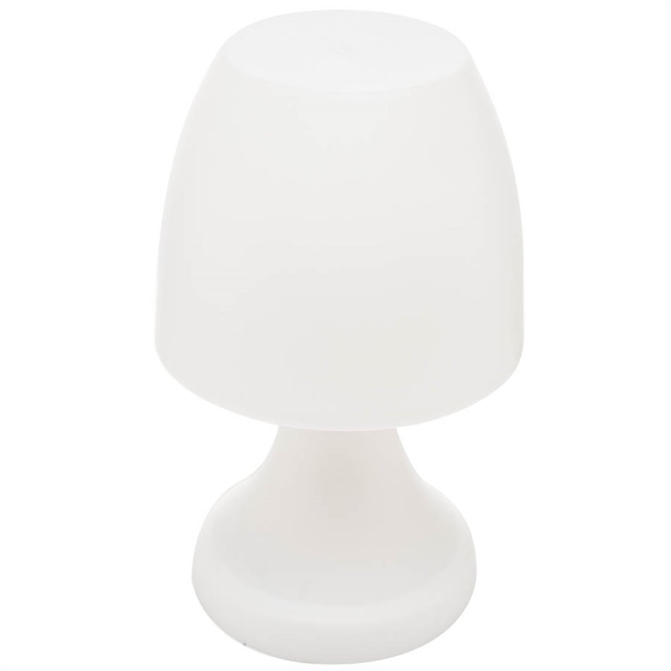 Outdoor lamp Dokk, white, H19.5cm, D12.5cm