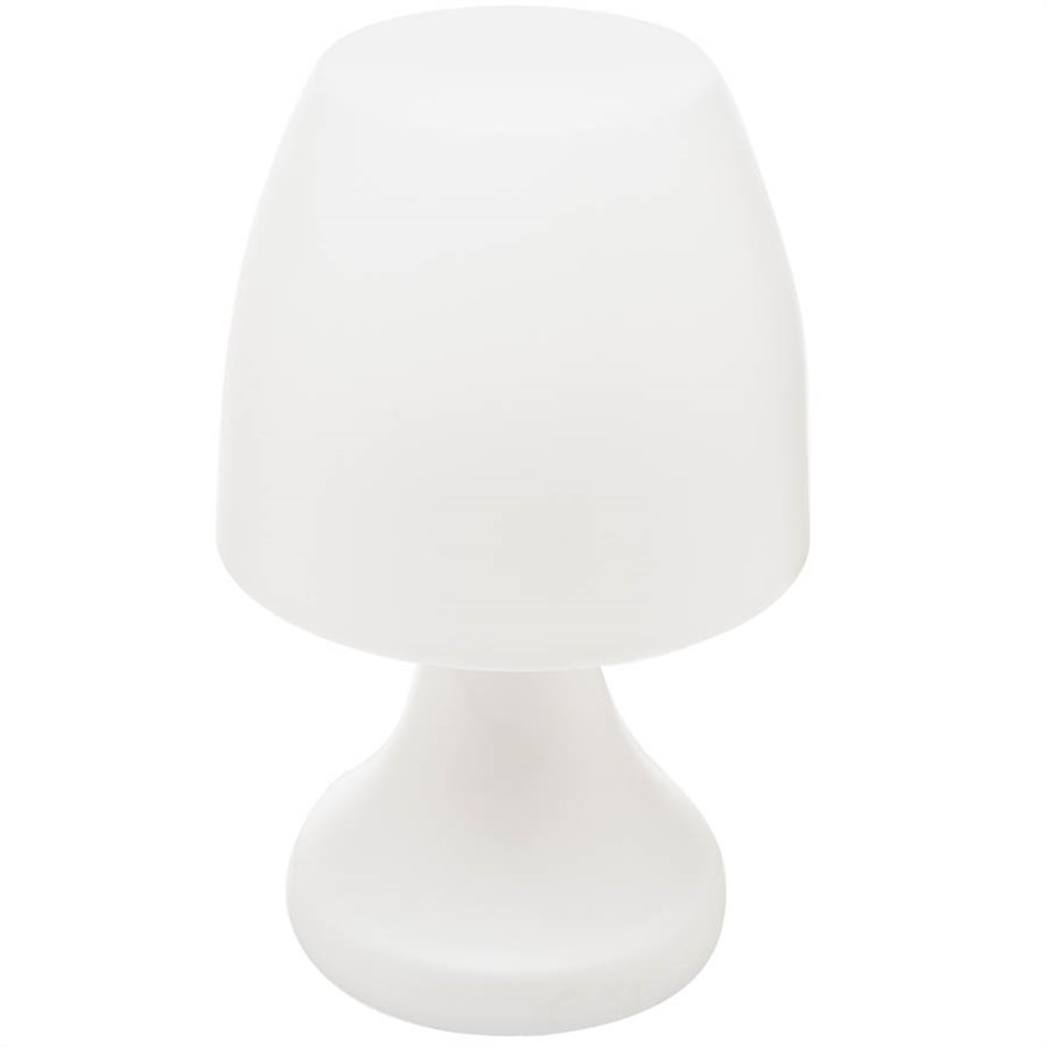 Outdoor lamp Dokk, white, H27.5cm, D17cm