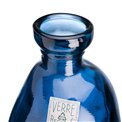 Vase Bottle blue, glass, H51cm, D23cm