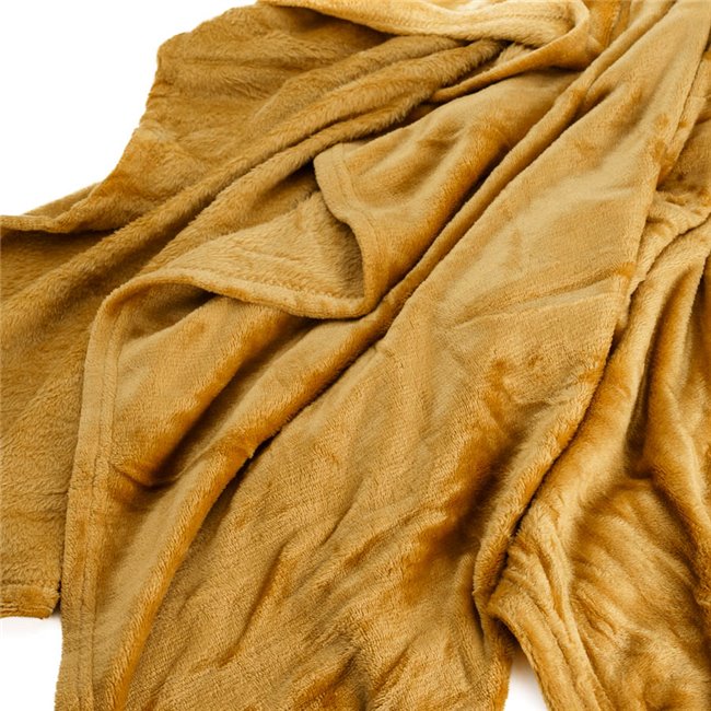Plaid, golden brown, 150x200cm