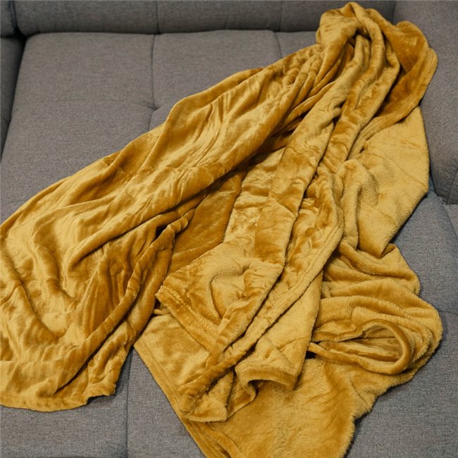 Plaid, golden brown, 150x200cm