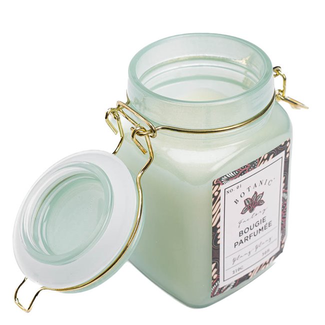 Candle in jar, H11.5xD6.8cm, ylang, 210g