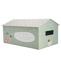 Box Country house M, H23.2x34.5x17cm