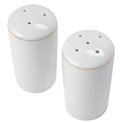 Salt/pepper shaker, blanc dore, 4x8.3x4cm