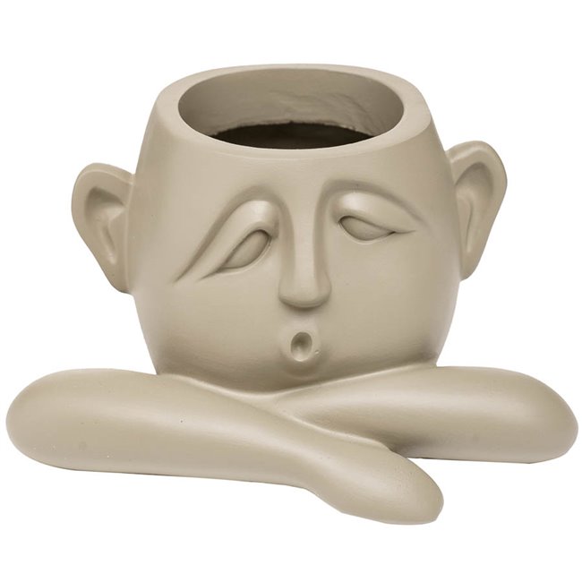 Decorative vase Listening, 15x12x8cm