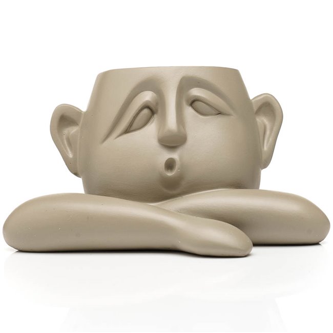 Decorative vase Listening, 15x12x8cm