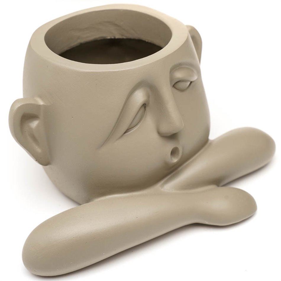 Decorative vase Listening, 15x12x8cm