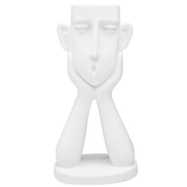 Decorative vase Thinking, 13x9x25.5cm