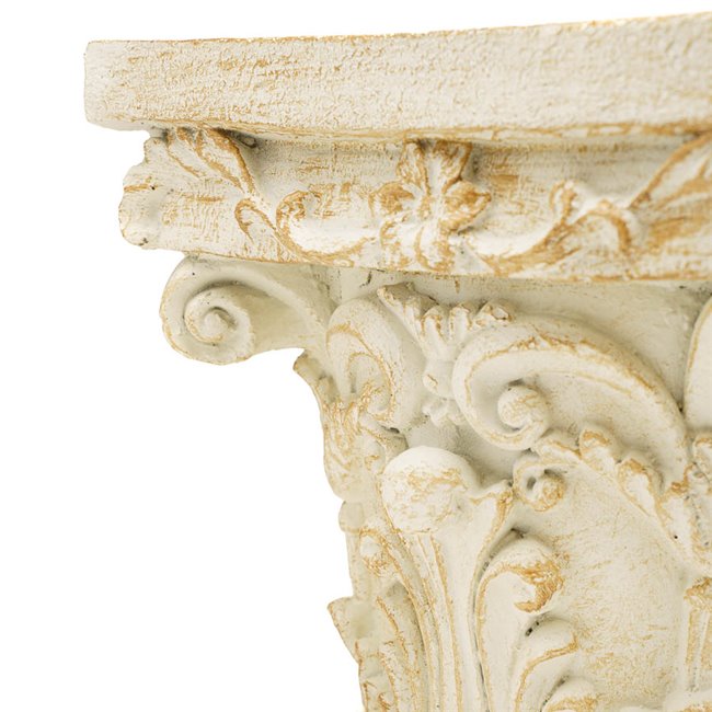 Decorative object Roman column, 25.5x25.5x24cm