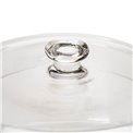 Candy jar, glass, 1.8 L, H20cm, D18.5cm