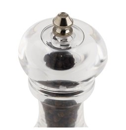 Pepper mill, aclylic, H15cm, D5.5cm