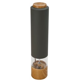Pepper electric mill, black, H22.3cm, D5.5cm