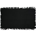 Placemat Maha, black, 45x30cm