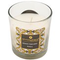 Scented candle Neda, amber scent, 110g, H8cm, D7cm