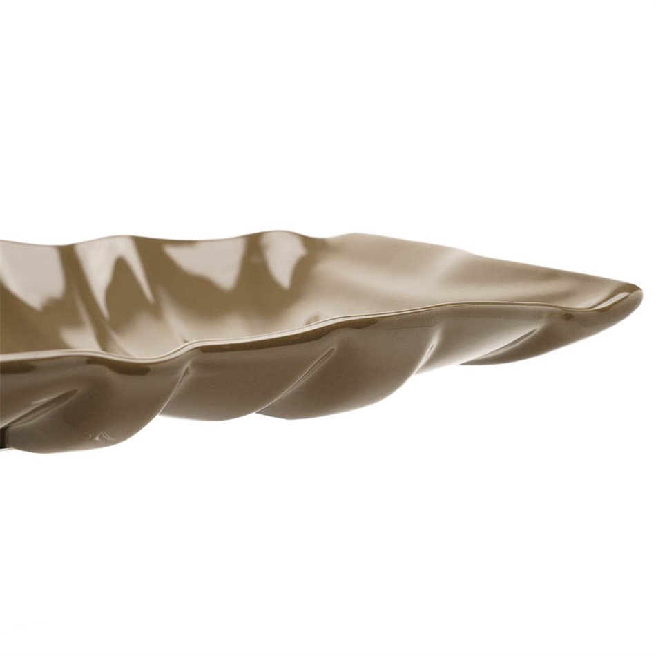 Decorative Dish Ultra Modern, platinum, 50x18.5cm