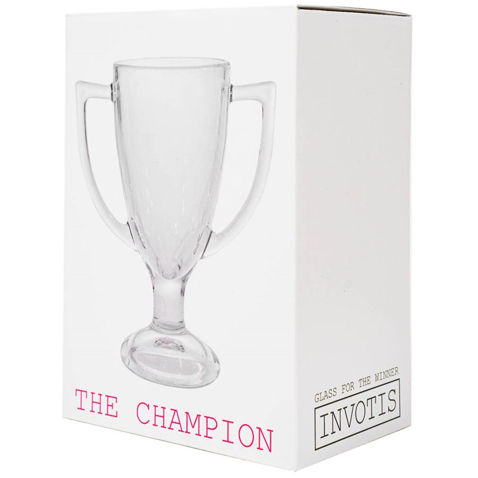 Glass Champion, 16x18cm