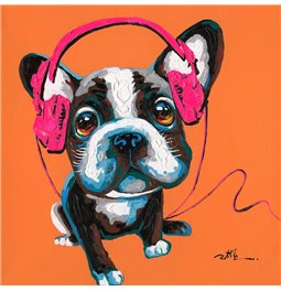 Paiting Hot Dog, 60x60cm