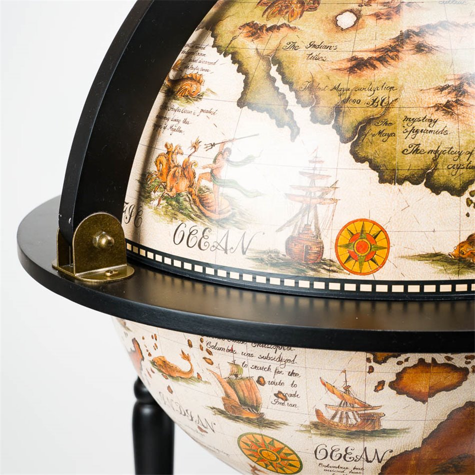 Drinks trolley Globuss, H91x81x51cm