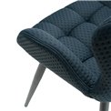 Chair Sandland, dark blue, H87x64x59cm